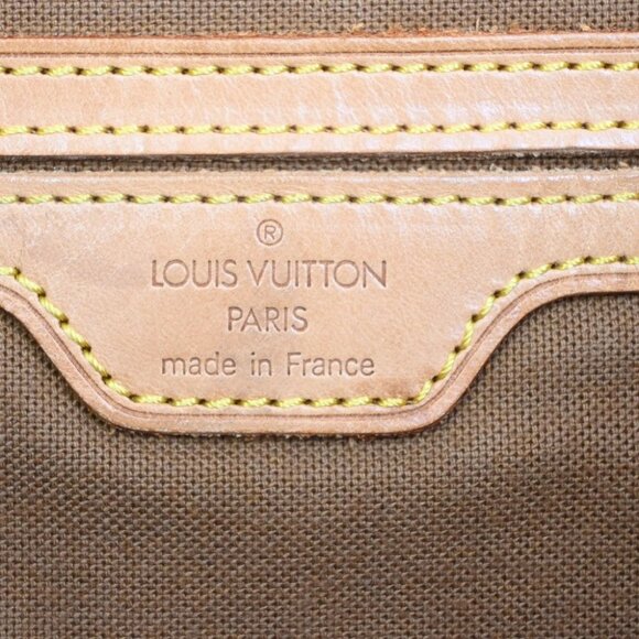 LOUIS VUITTON Montsouris GM Backpack Bag Monogram Leather Brown M51135 11EF273 - Picture 4 of 16